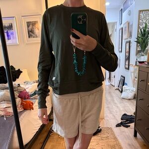 Vuori Olive Long Sleeve Tee